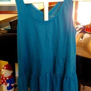 Lane Bryant Tank Blouse size 14